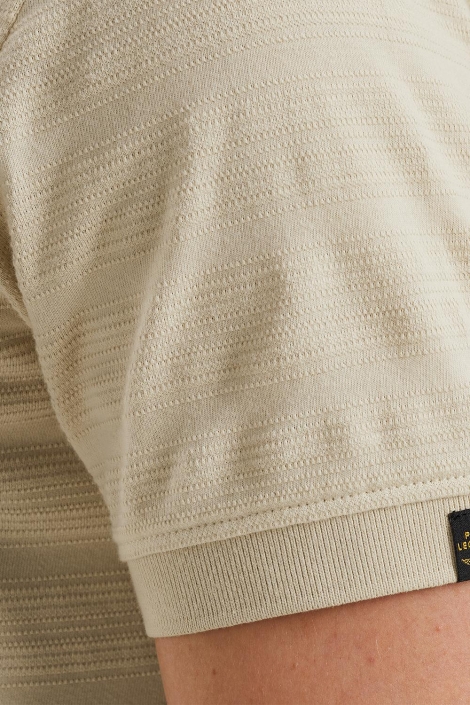 PME legend short sleeve polo jacquard jersey